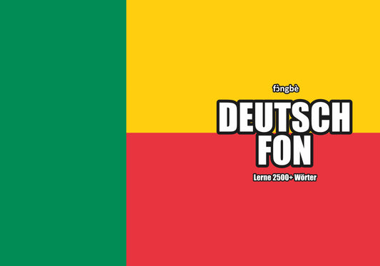 Deutsch-Fon Notizbuch