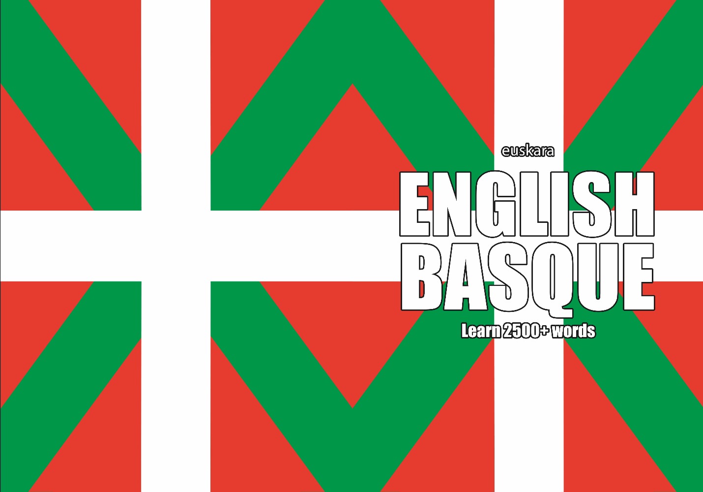 Basque language learning notebook cover
