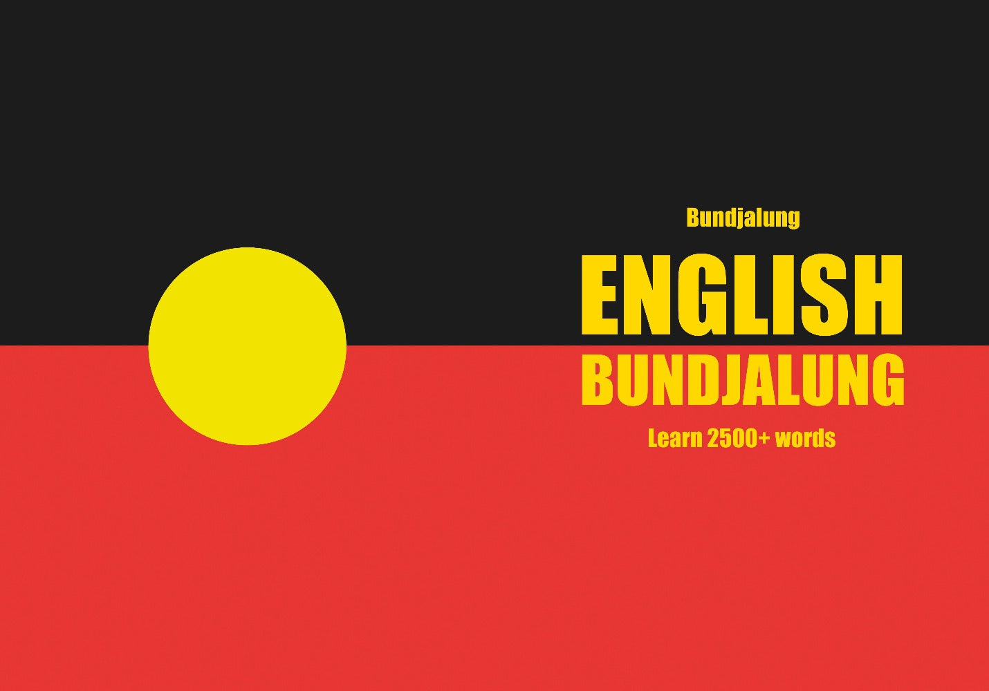 Bundjalung notebook cover