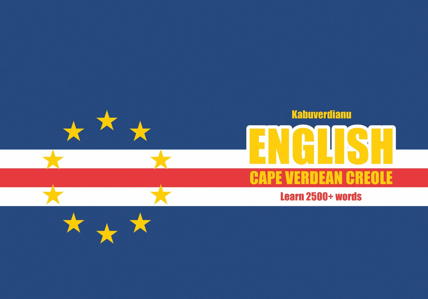 Cape Verdean Creole language learning notebook cover