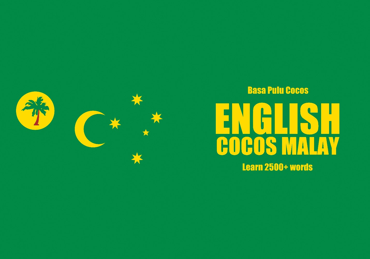 Cocos Malay language learning notebook cover