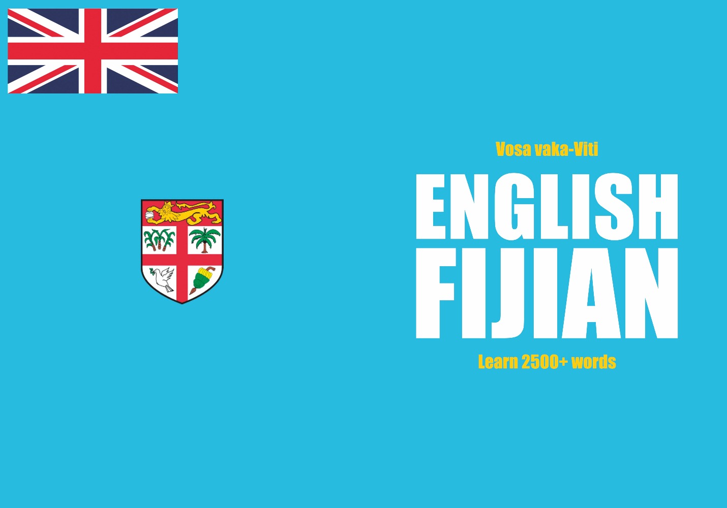 Fijian language learning notebook cover