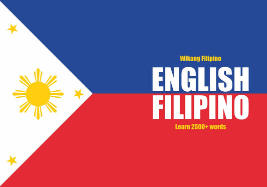 Filipino language learning notebook cover