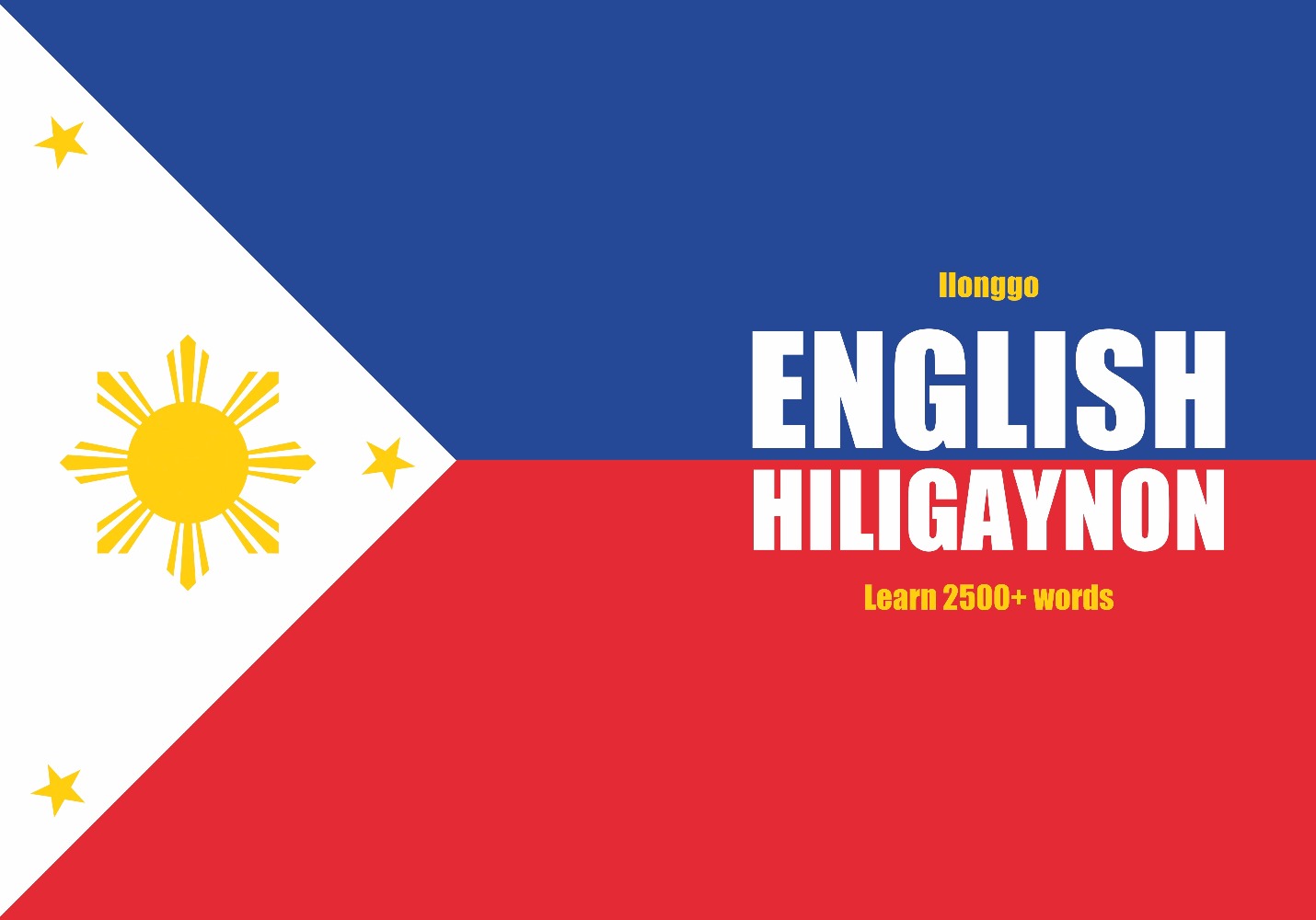 Hiligaynon language learning notebook cover