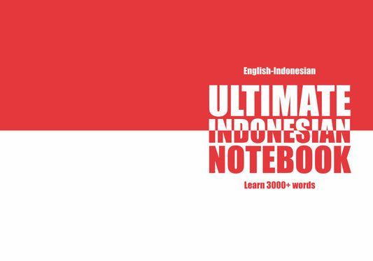Ultimate Indonesian Notebook cover