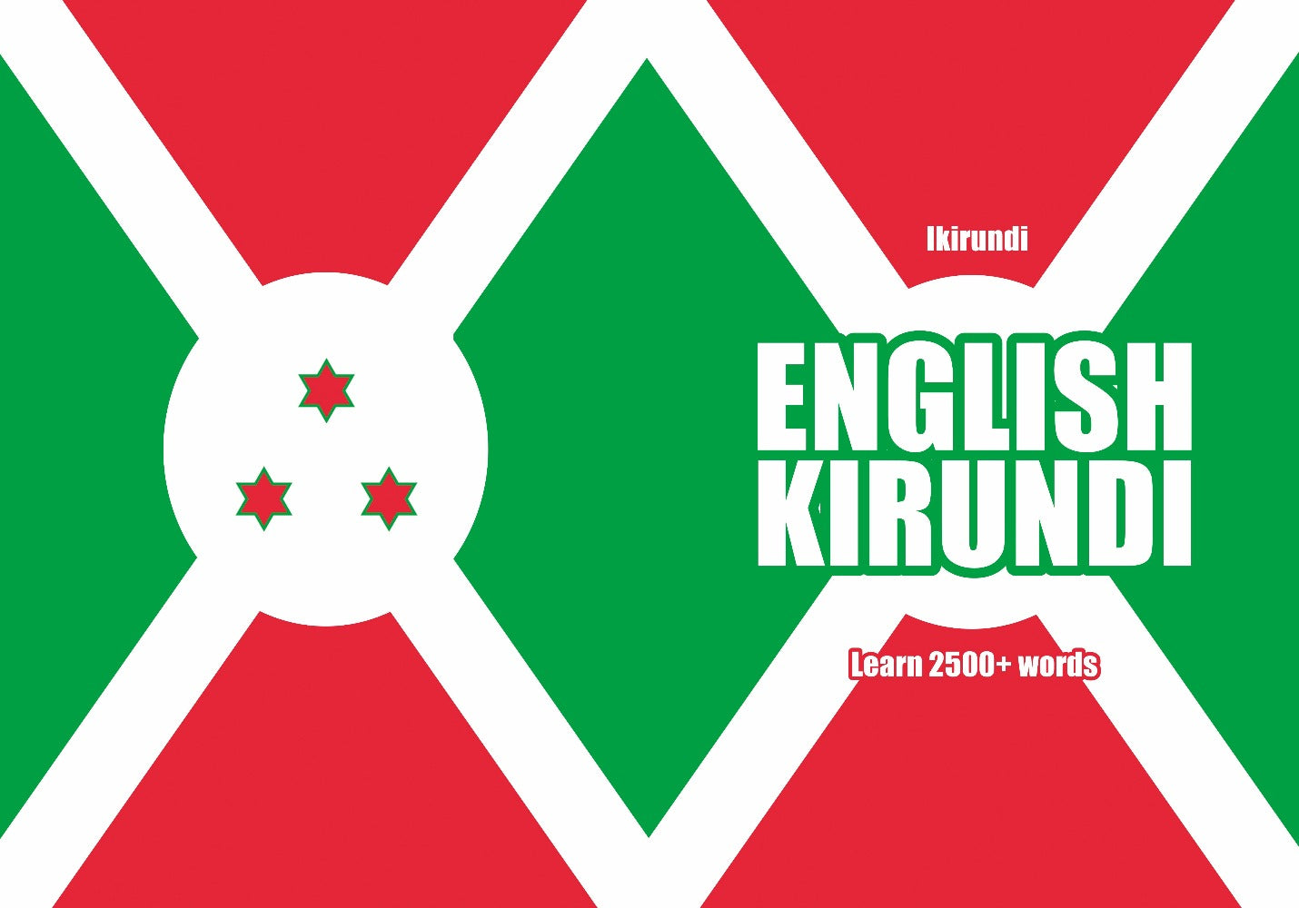 Kirundi language learning notebook cover