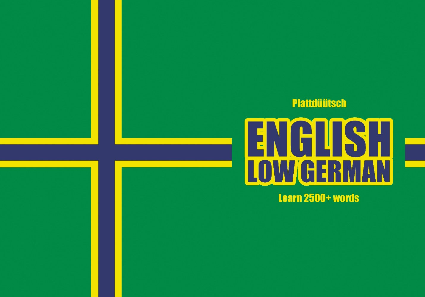 Low German language learning notebook cover