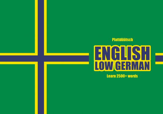 Low German language learning notebook cover