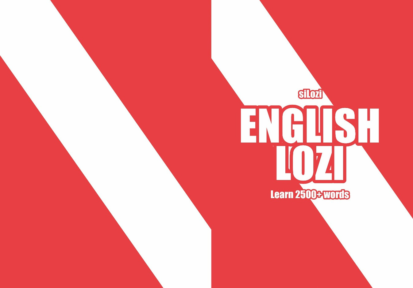 EnglishLozi fill in the blanks notebook Arctic Polyglots Store