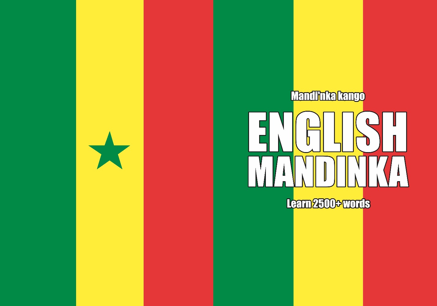Mandinka language learning notebook cover
