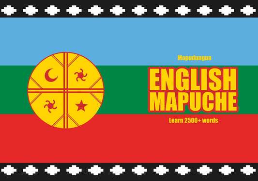 Mapuche language learning notebook cover