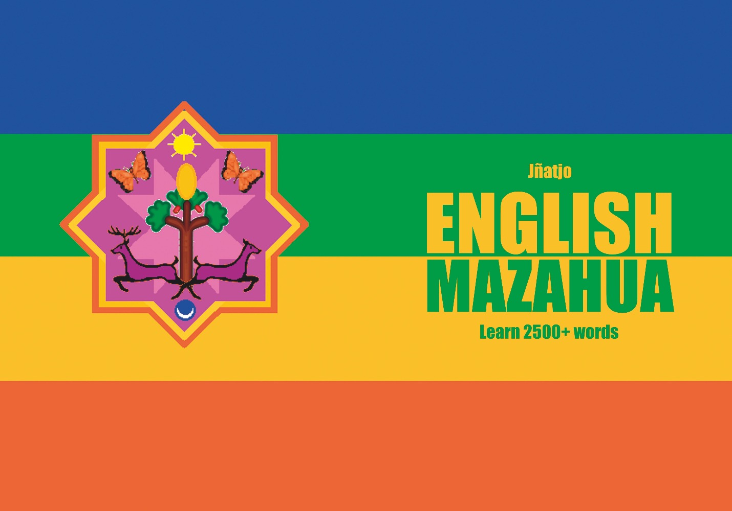 Mazahua language learning notebook cover