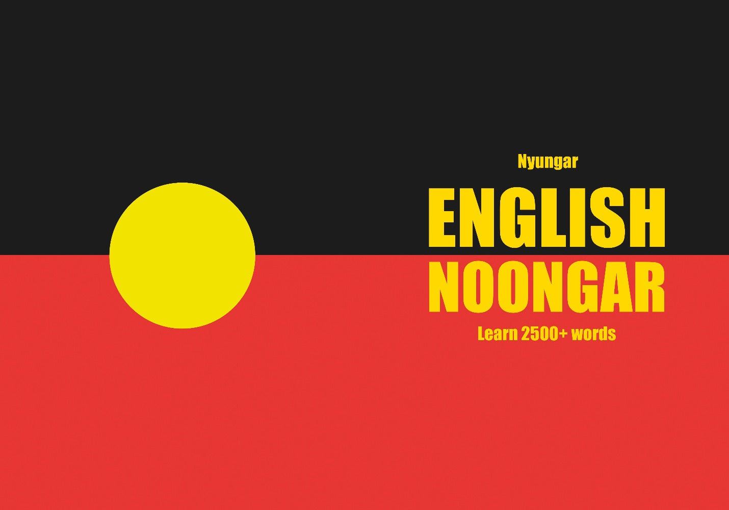 Noongar notebook cover