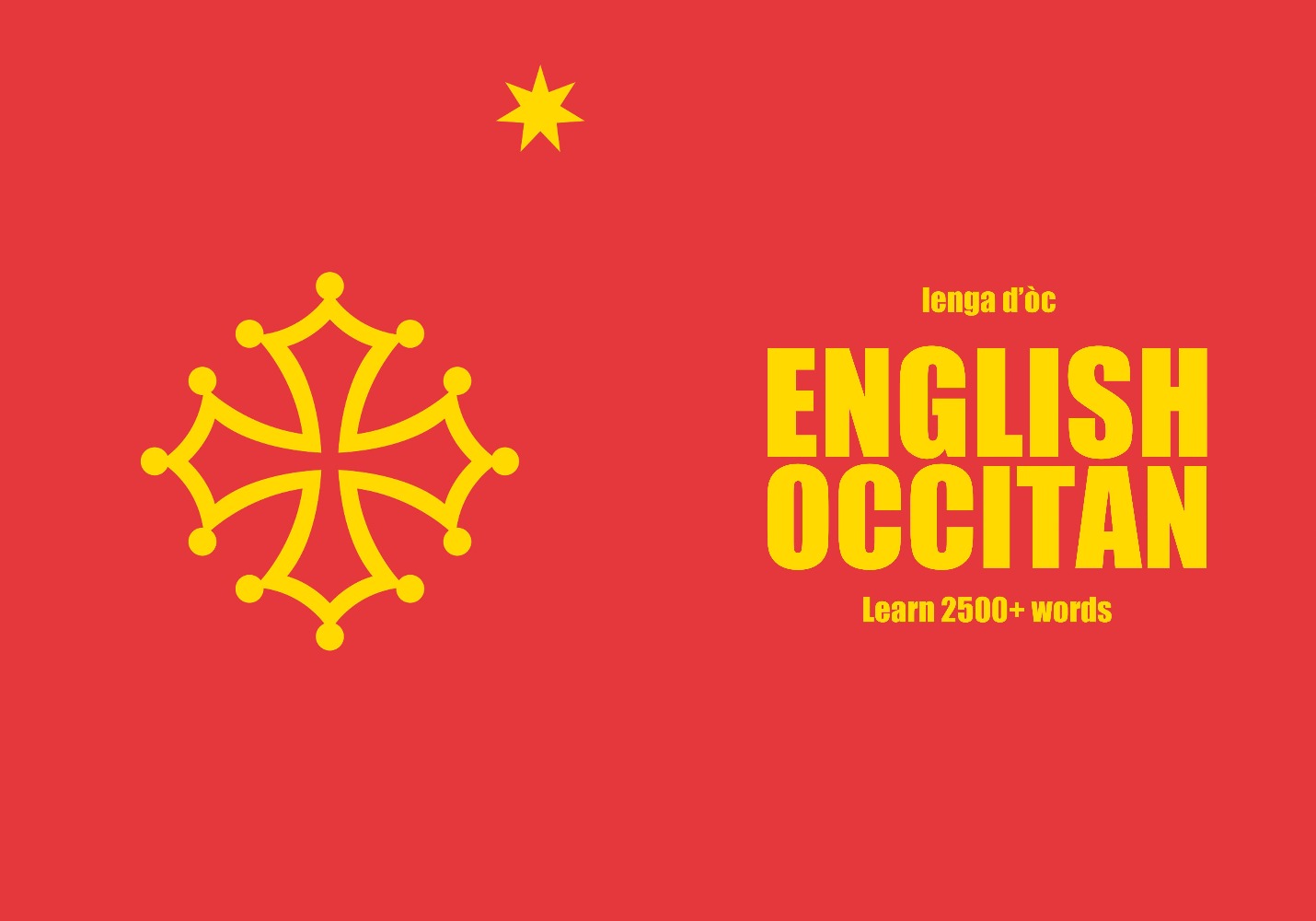 Occitan language learning notebook cover