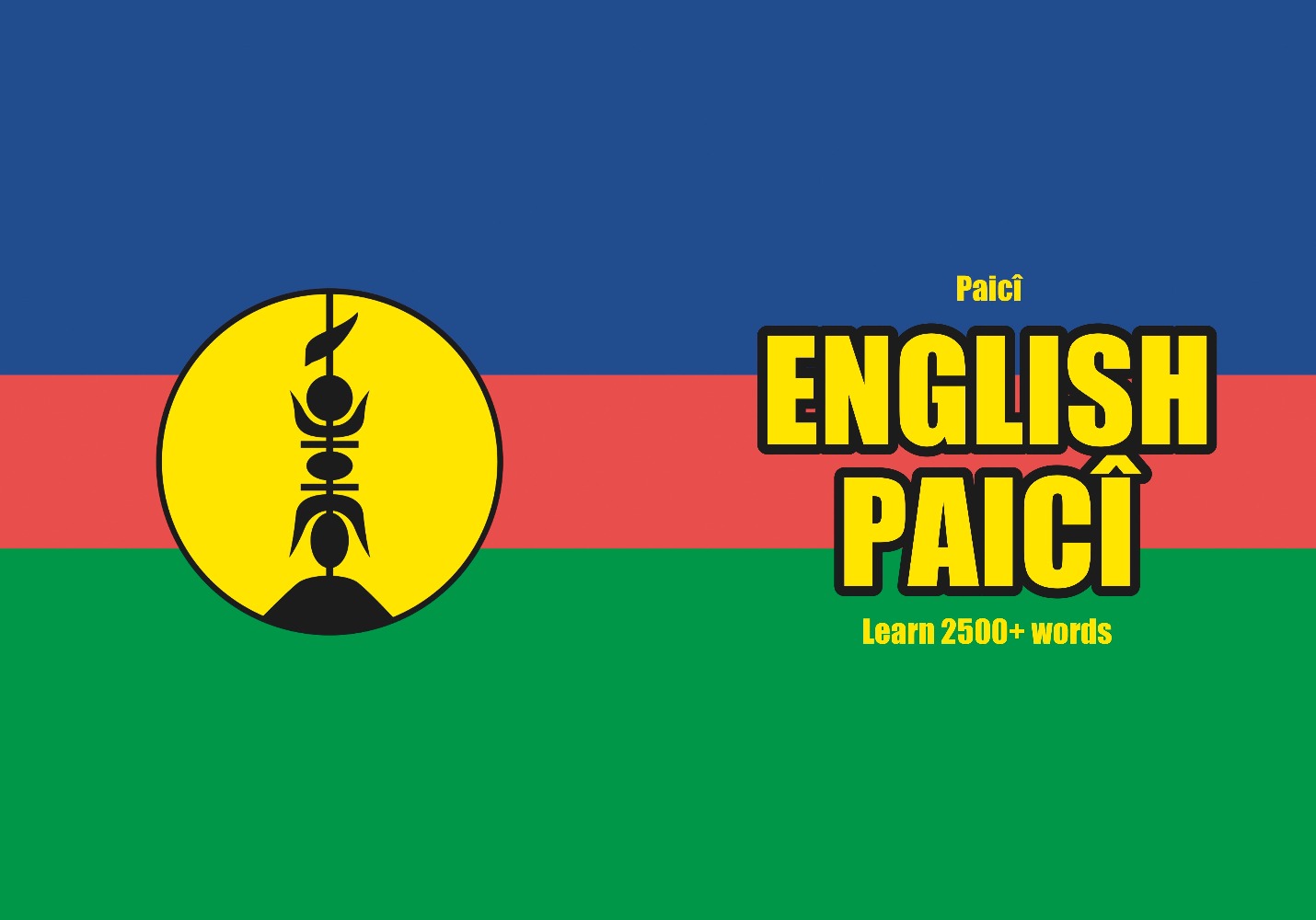 Paicî language learning notebook cover
