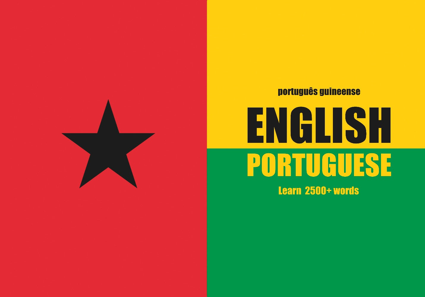 Guinean Portuguese language notebook cover