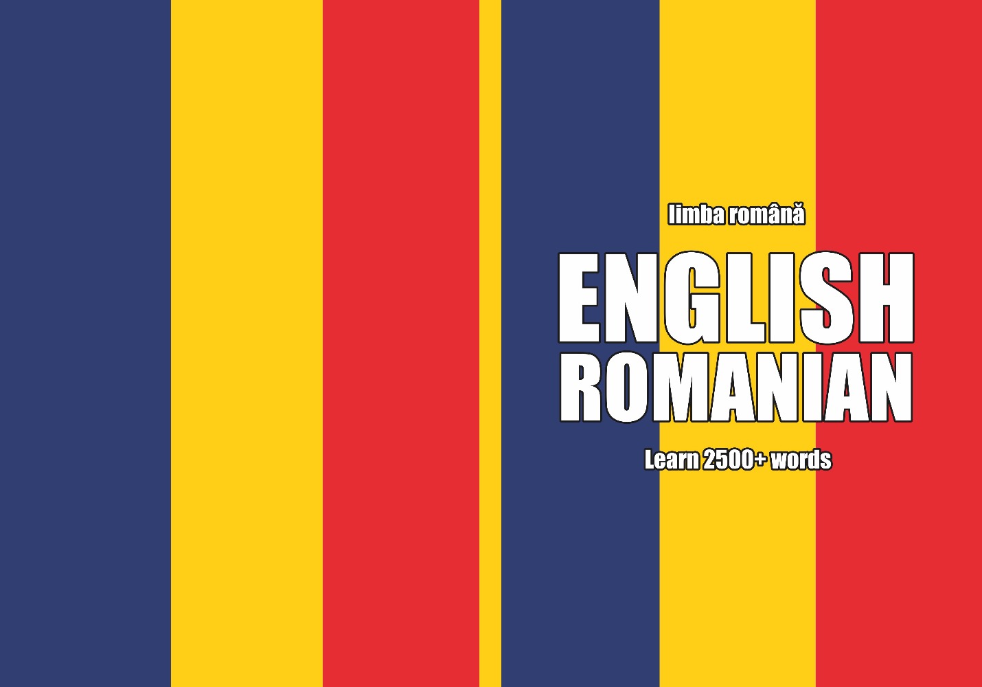 Romanian language learning notebook cover