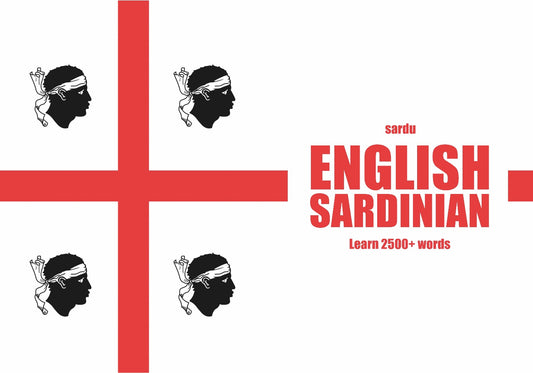 Sardinian language learning notebook cover