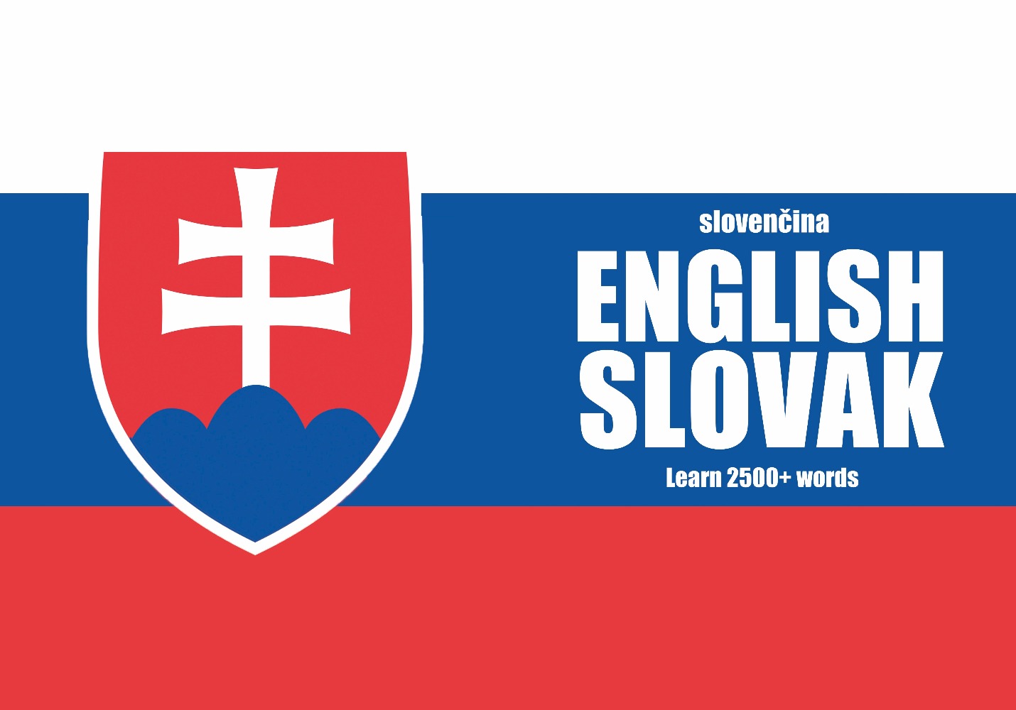 Slovak language learning notebook cover
