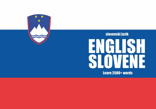 Slovene language learning notebook cover