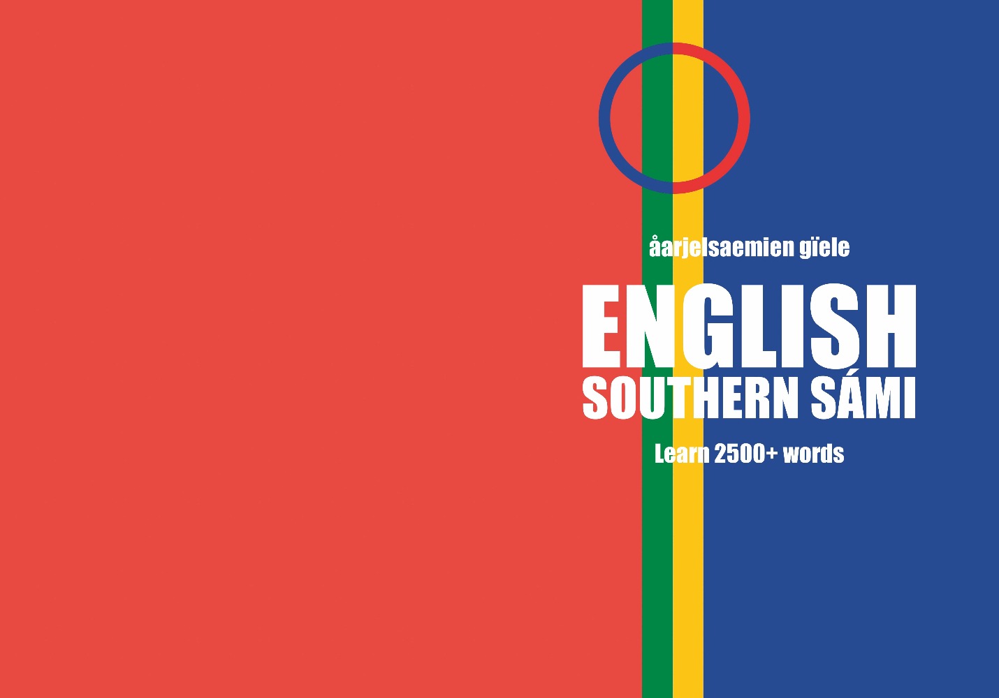 Southern Sámi language learning notebook cover