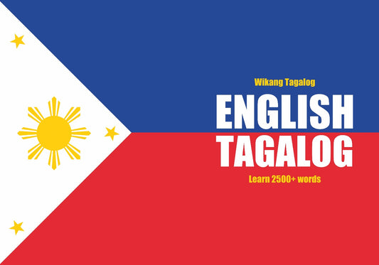 Tagalog language learning notebook cover