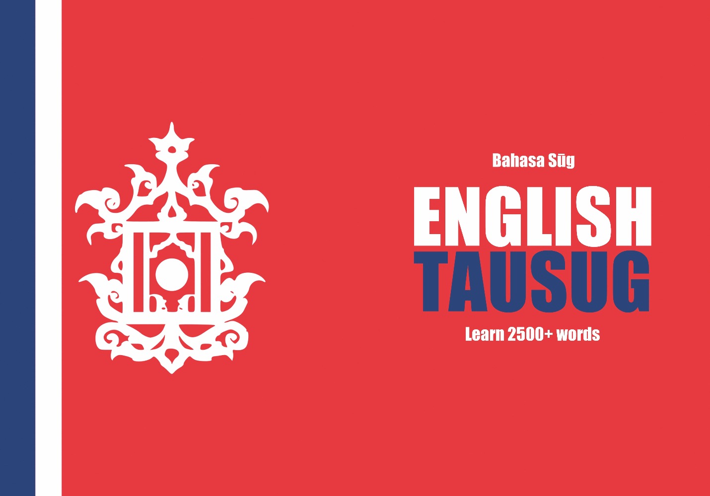 Tausug language learning notebook cover