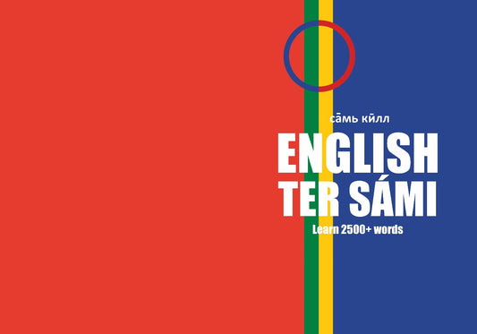 Ter Sámi language learning notebook cover