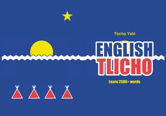 Tlicho language learning notebook cover