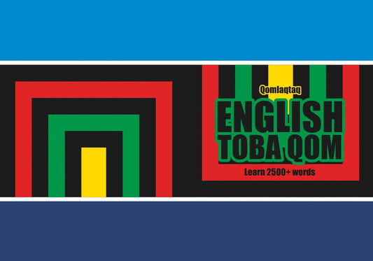 Tobaqom language learning notebook cover