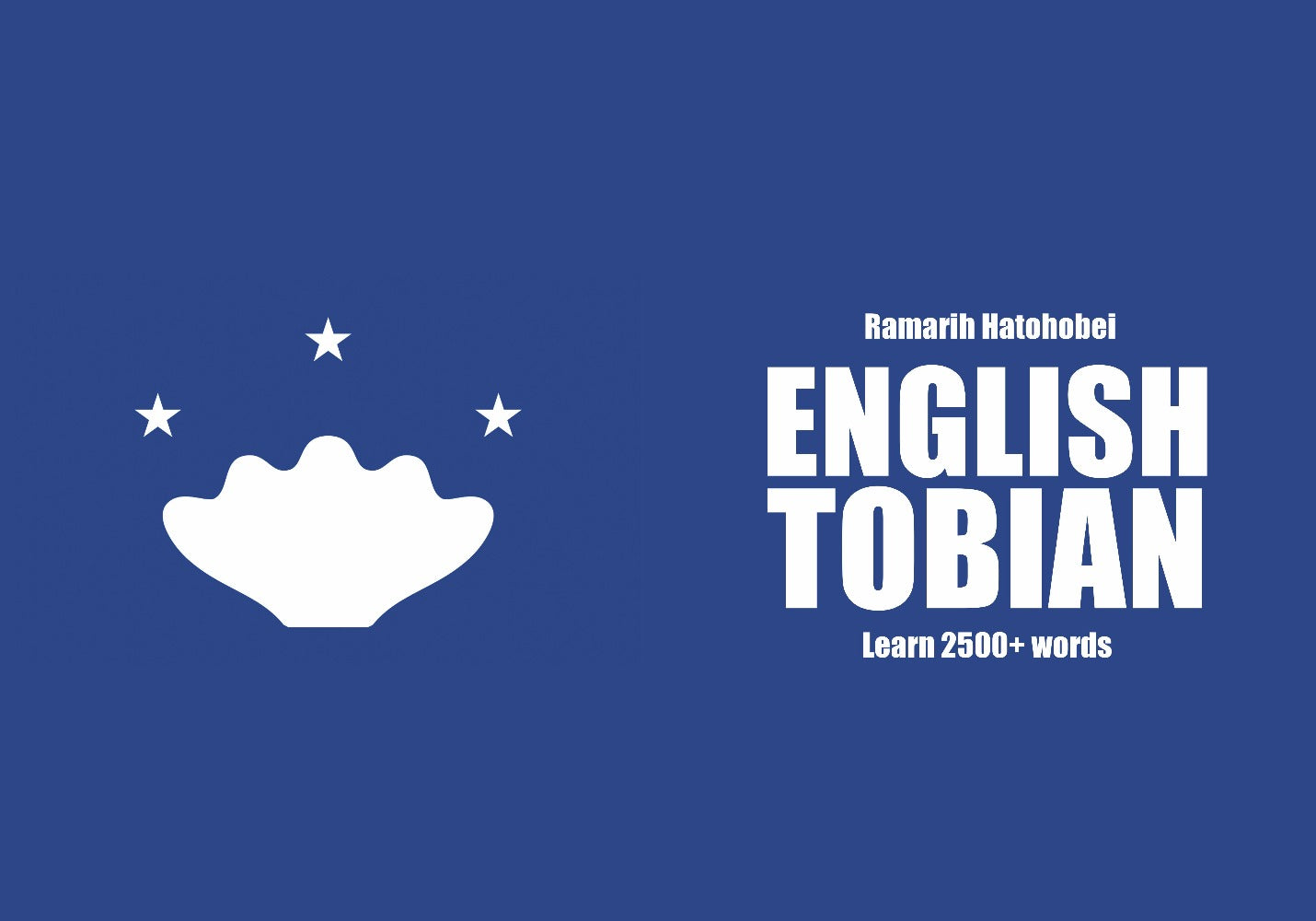 Tobian language learning notebook cover