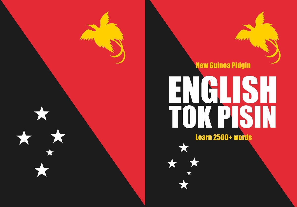 Pisin English-Tok Pisin fill in the blanks notebook – Arctic Polyglots Store