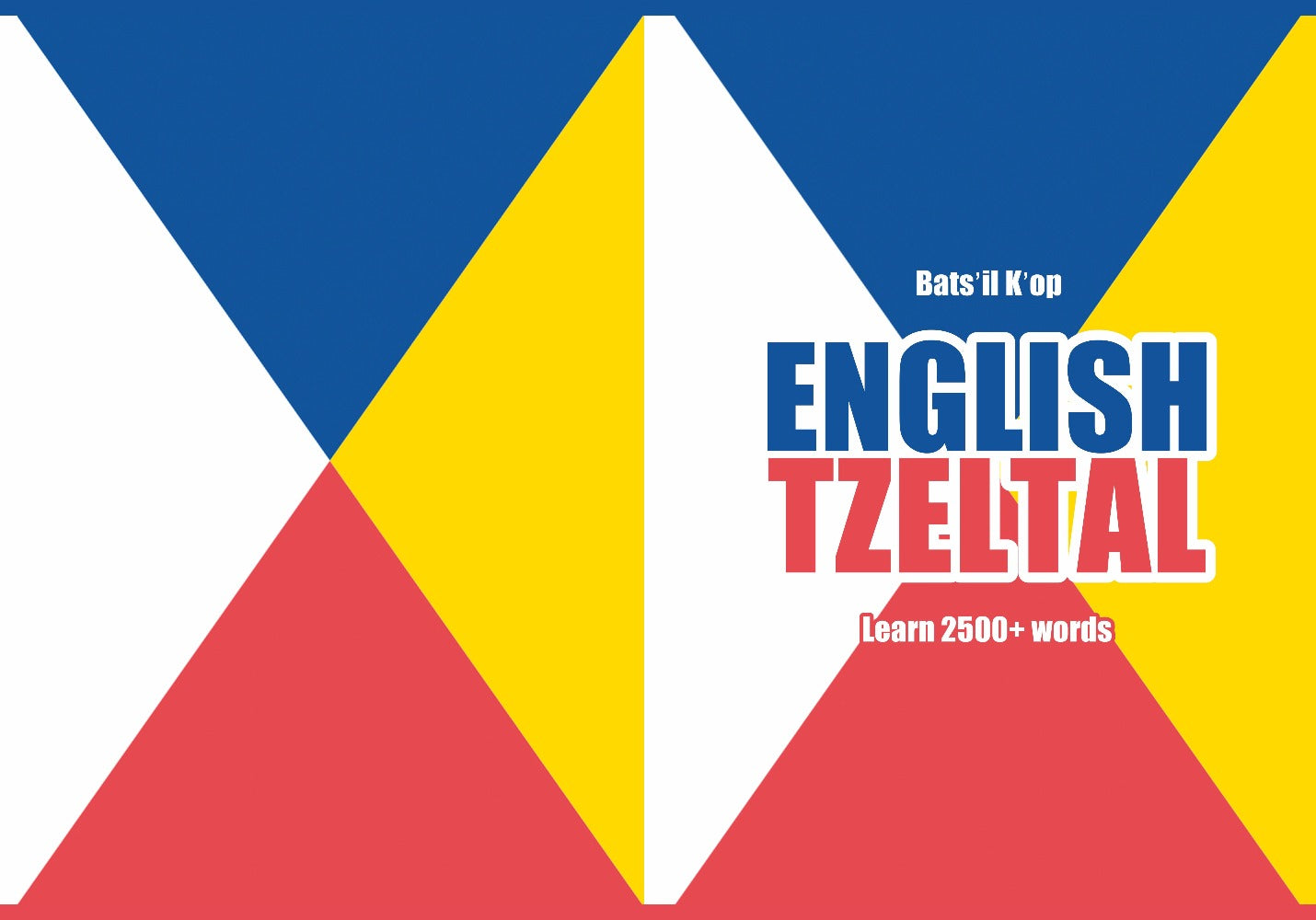 Tzeltal language learning notebook cover
