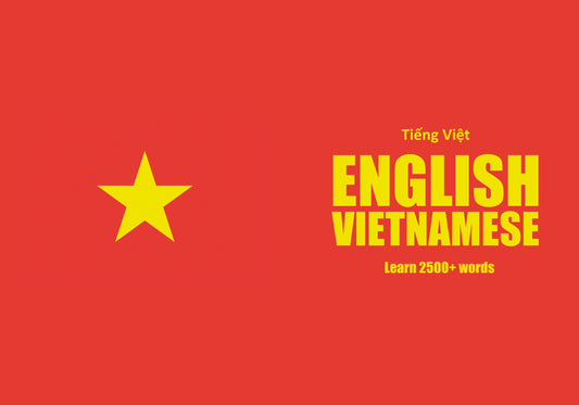 Vietnamese language learning notebook cover