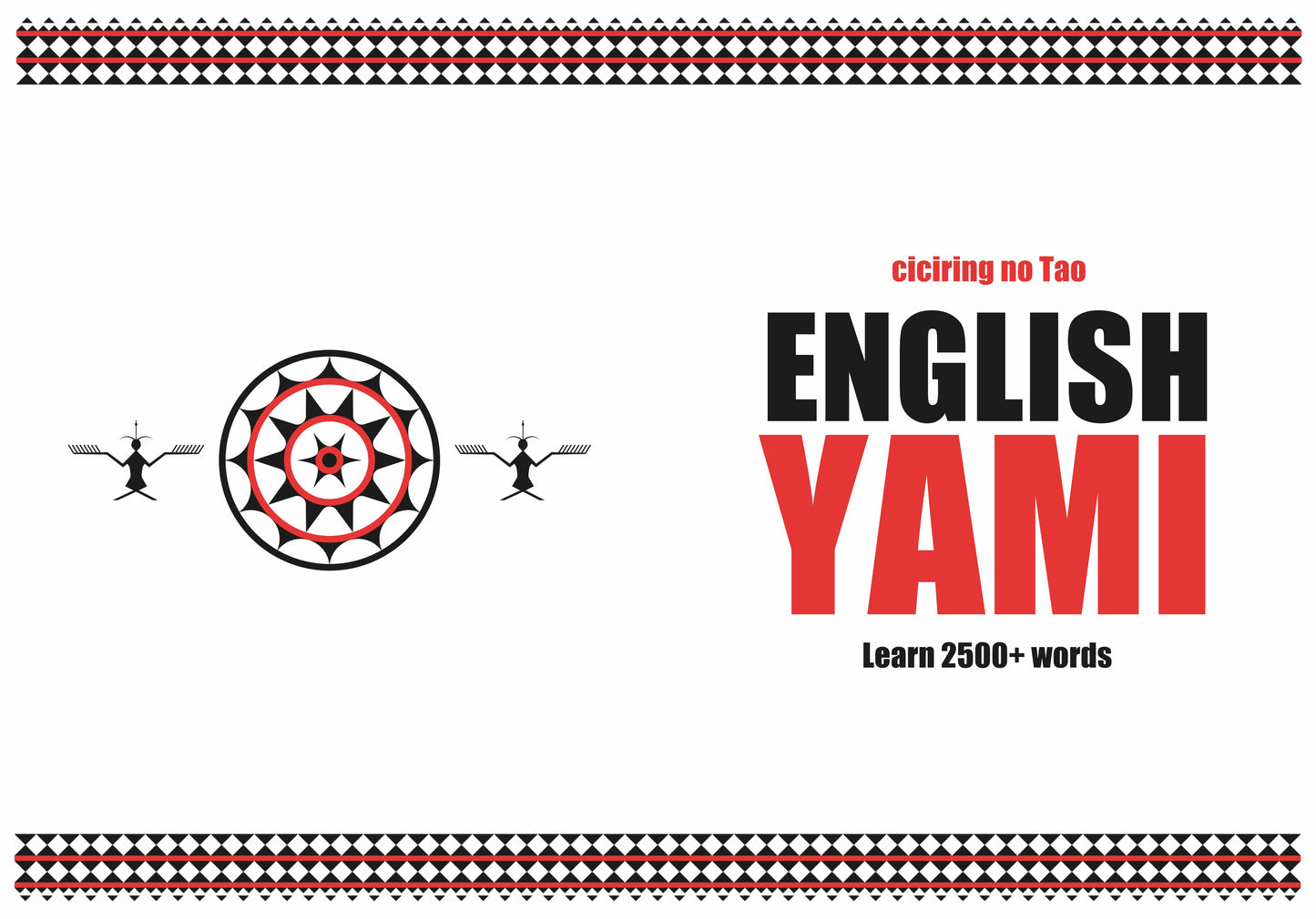 Yami language learning notebook cover