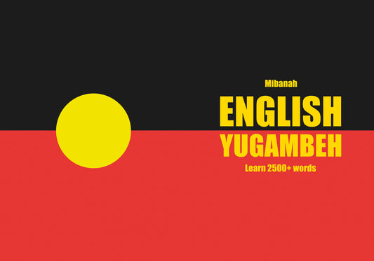 English-Yugambeh fill in the blanks notebook