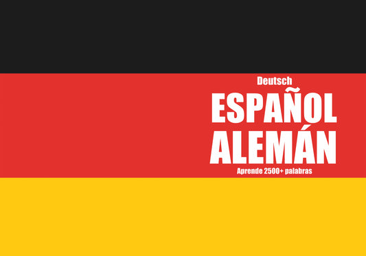 Español-alemán cuaderno de vocabulario