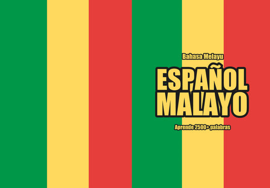 Español-malayo cuaderno de vocabulario