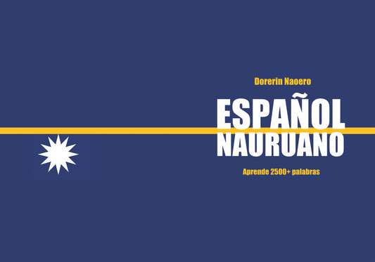 Español-nauruano cuaderno de vocabulario