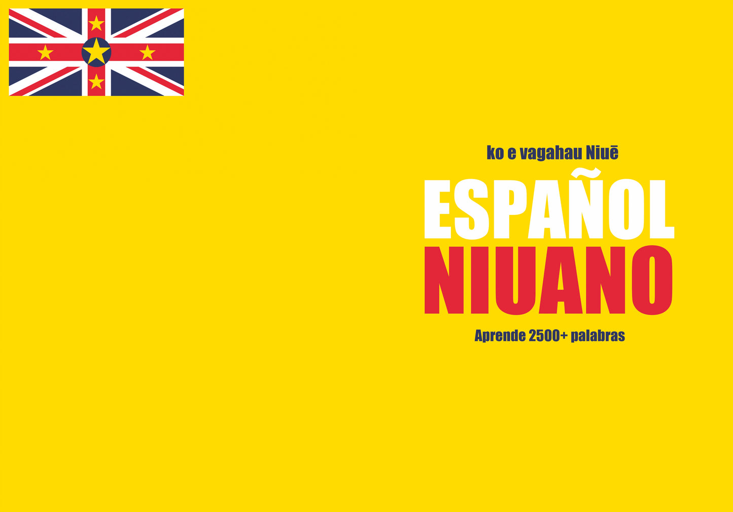 Español-niuano cuaderno de vocabulario