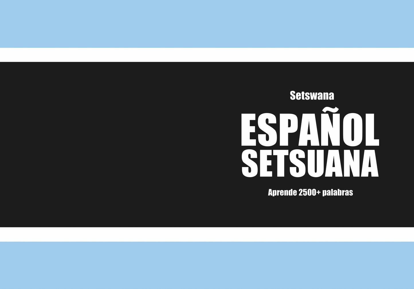 Español-setsuana cuaderno de vocabulario