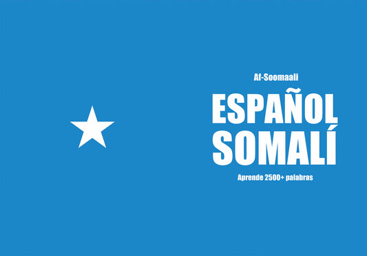 Español-somalí cuaderno de vocabulario