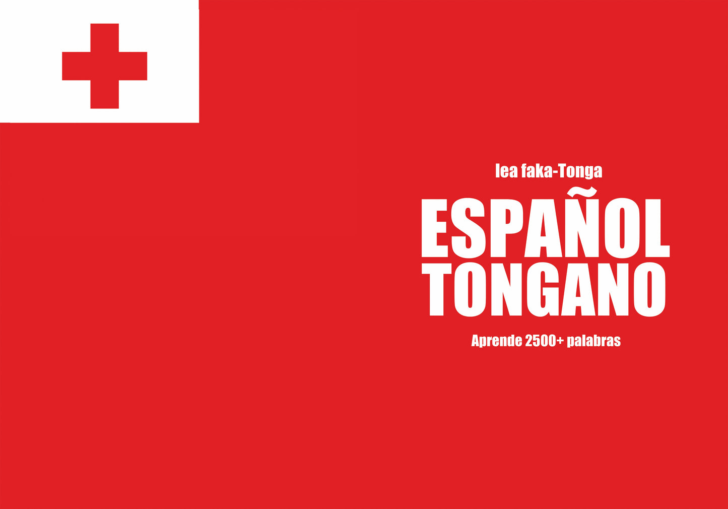 Español-tongano cuaderno de vocabulario