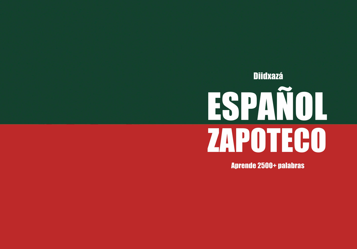 Español-zapoteco cuaderno de vocabulario