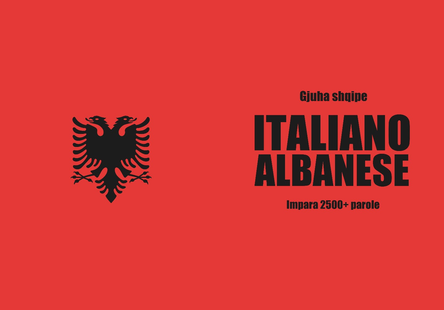 copertina del quaderno di albanese