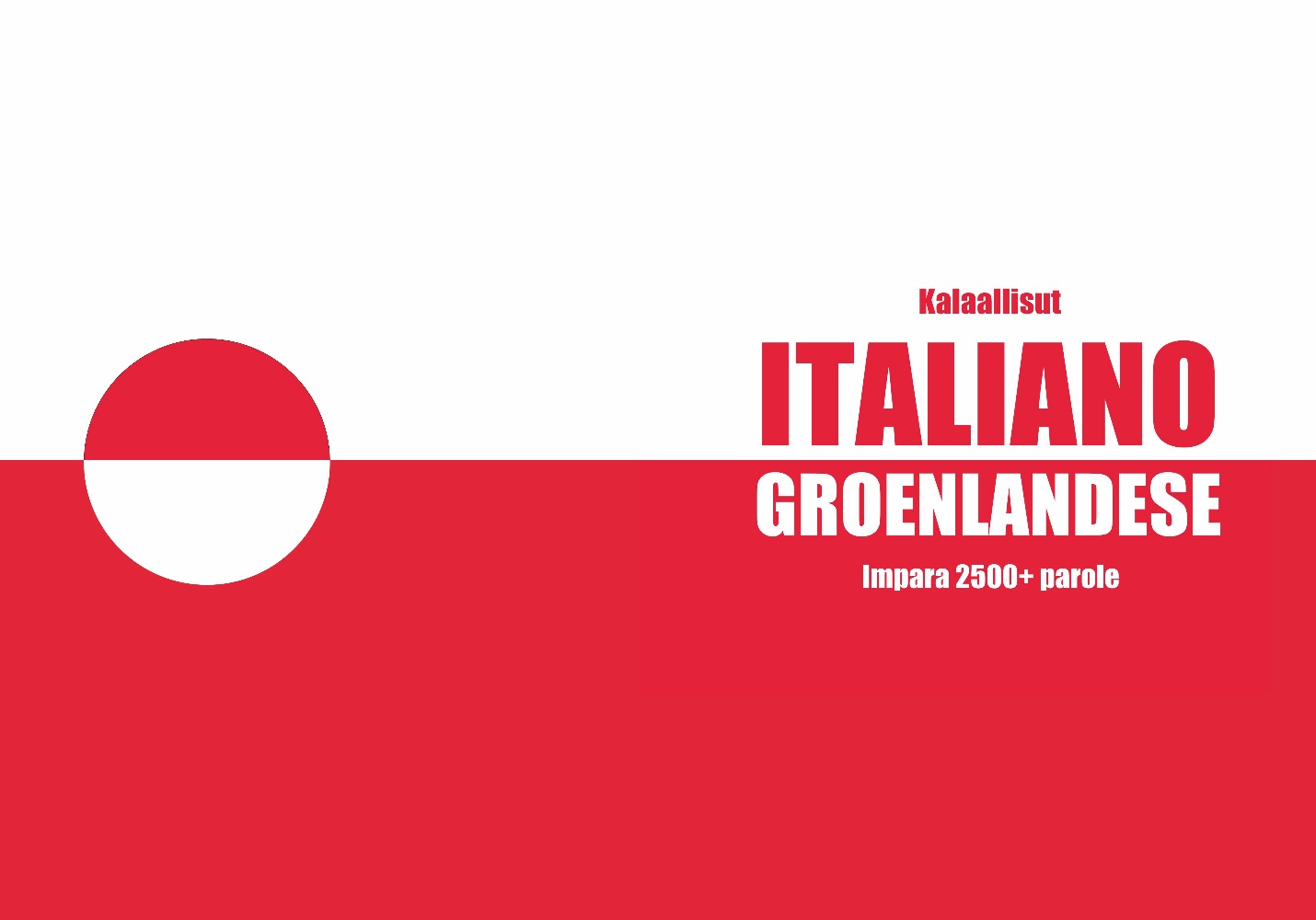 copertina del quaderno di groenlandese