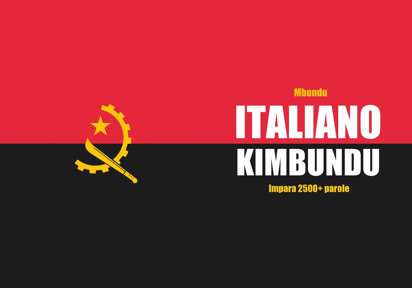 copertina del quaderno di kimbundu