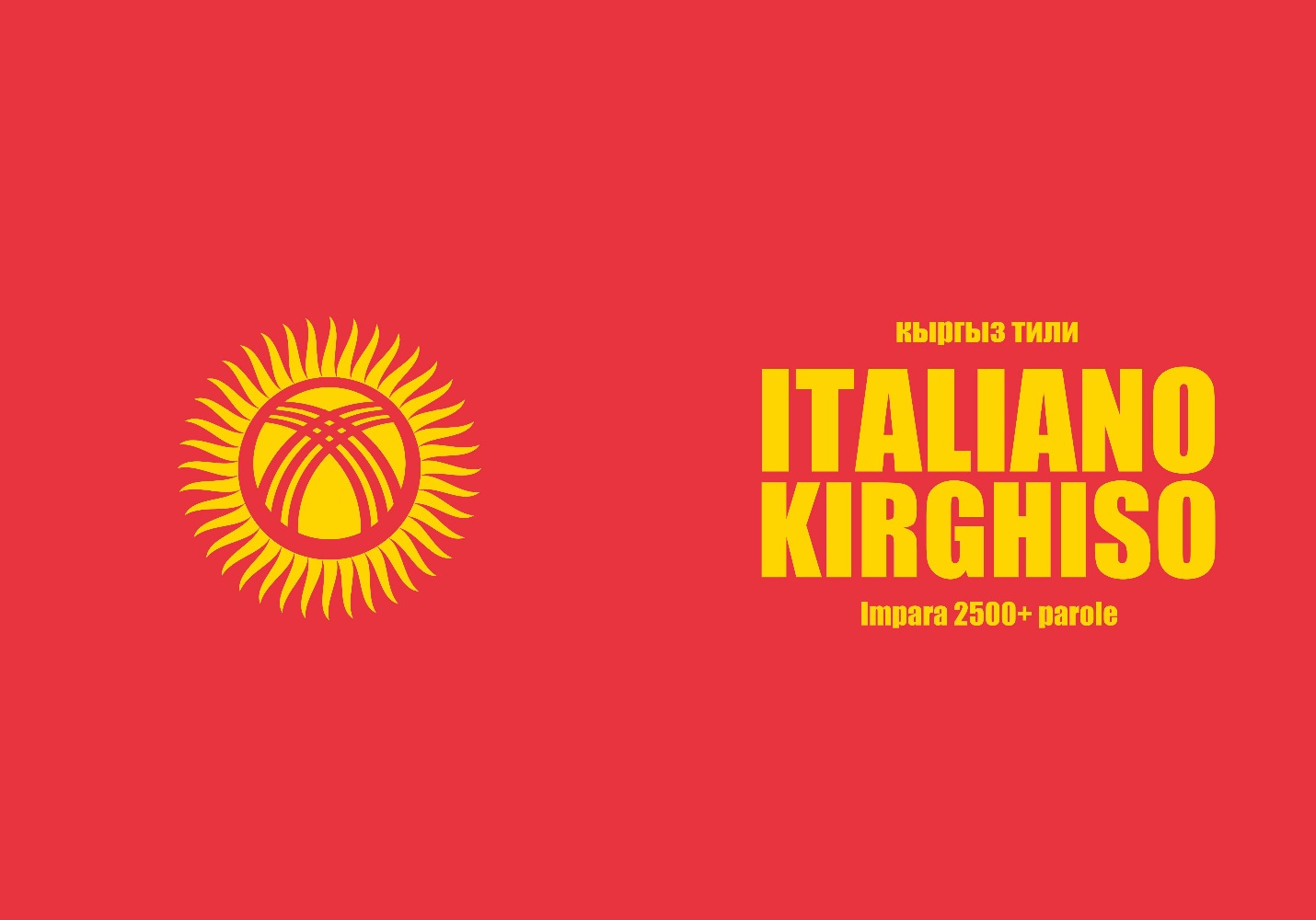 copertina del quaderno di kirghiso 