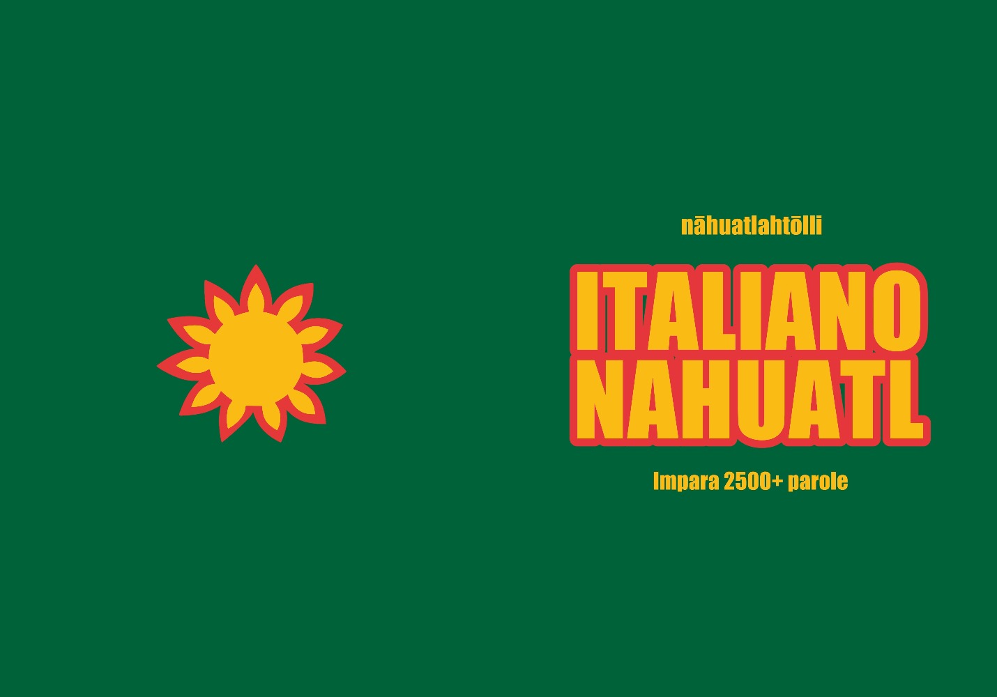 copertina del quaderno di nahuatl