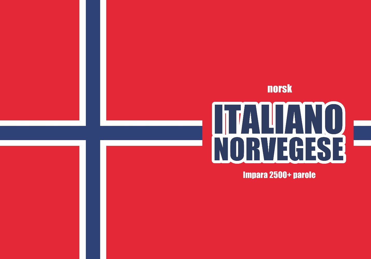 copertina del quaderno di norvegese